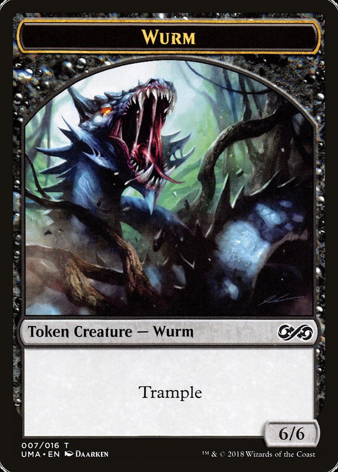 Wurm Token [Ultimate Masters Tokens] | Tables and Towers