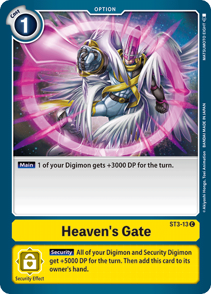 Heaven's Gate [ST3-13] [Starter Deck: Heaven's Yellow] | Tables and Towers