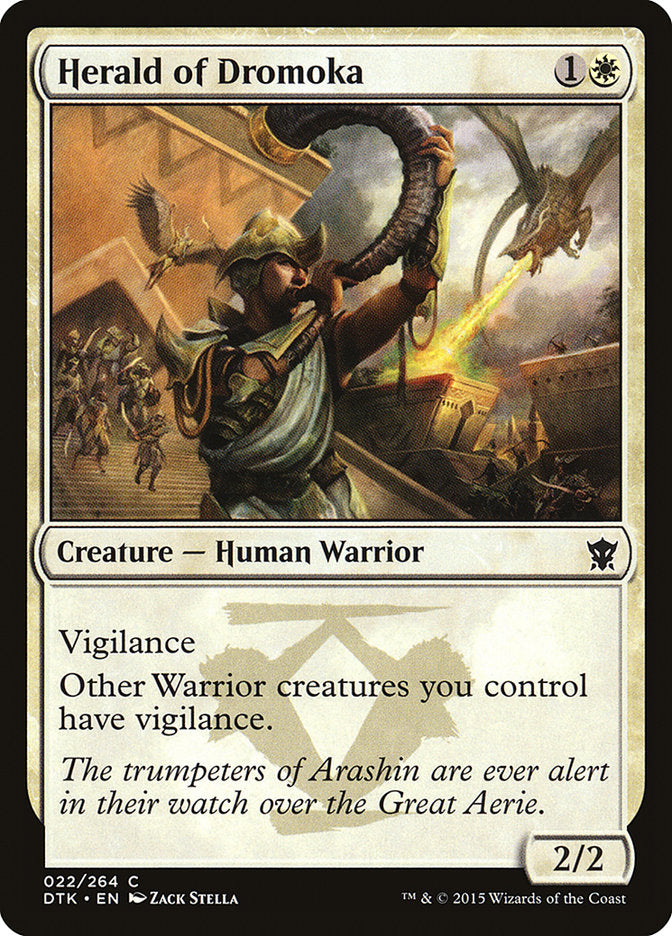 Herald of Dromoka [Dragons of Tarkir] | Tables and Towers