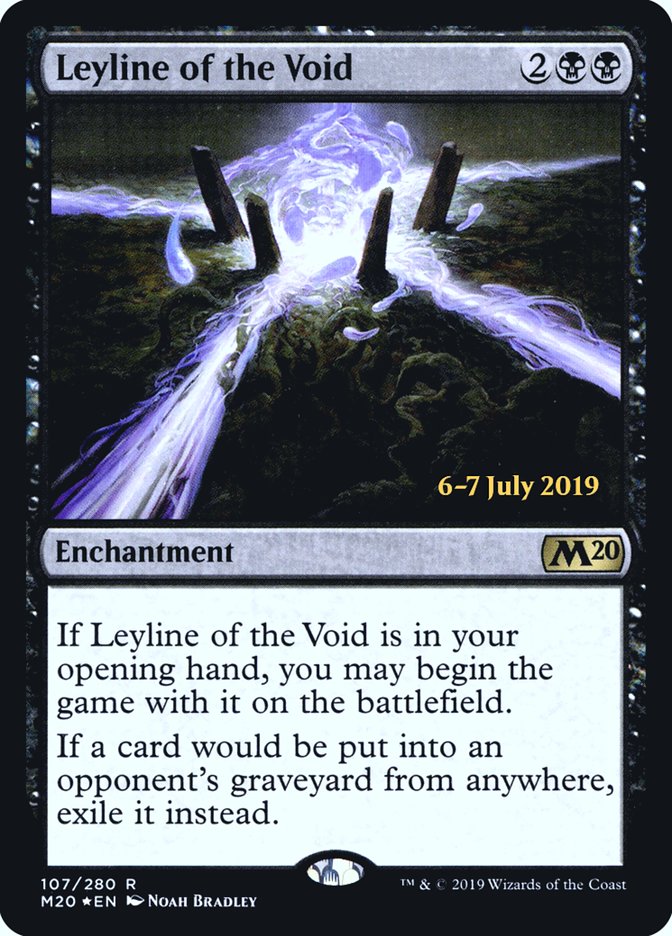 Leyline of the Void [Core Set 2020 Prerelease Promos] | Tables and Towers