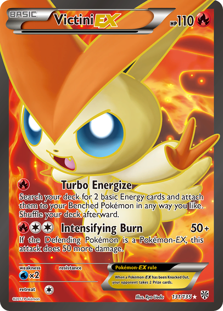 Victini EX (131/135) [Black & White: Plasma Storm] | Tables and Towers