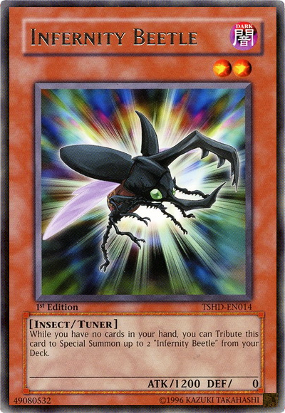 Infernity Beetle [TSHD-EN014] Rare | Tables and Towers