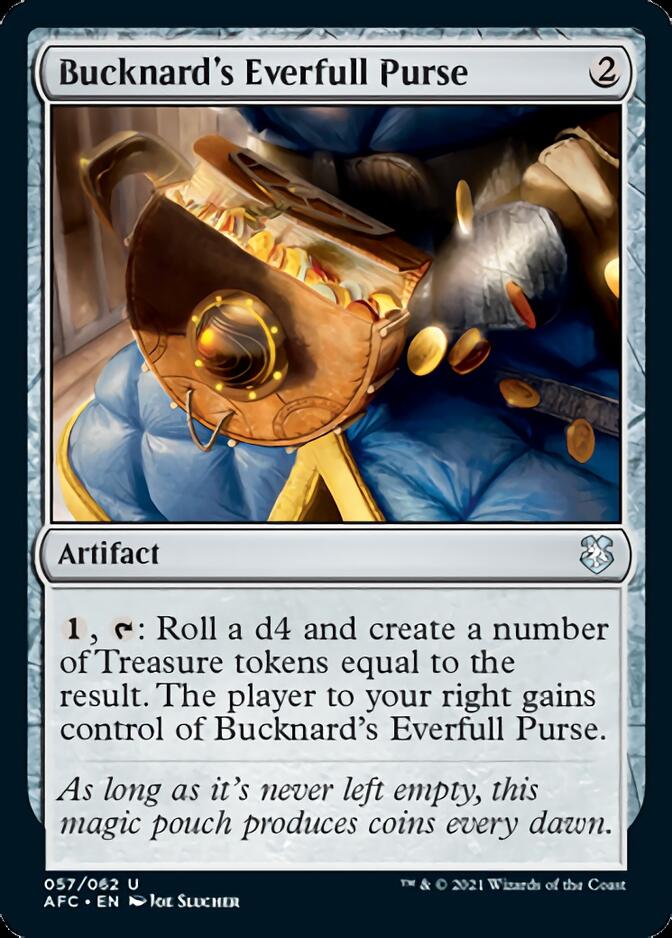 Bucknard's Everfull Purse [Dungeons & Dragons: Adventures in the Forgotten Realms Commander] | Tables and Towers