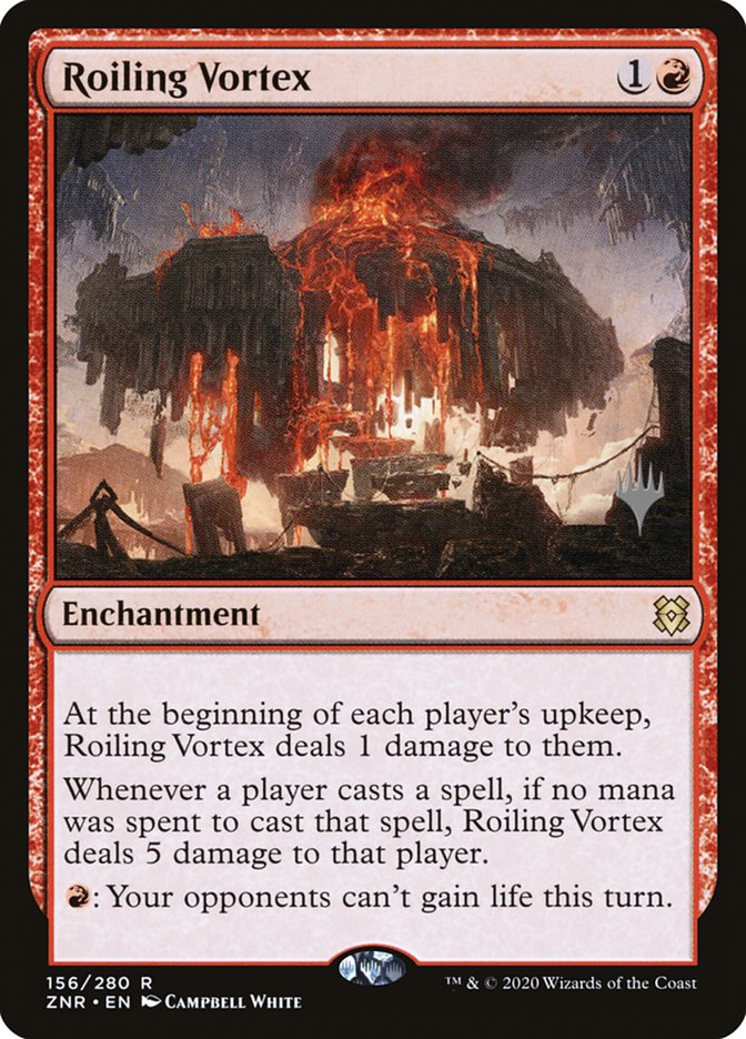 Roiling Vortex (Promo Pack) [Zendikar Rising Promos] | Tables and Towers