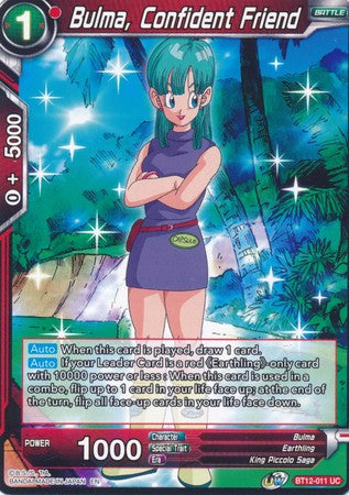 Bulma, Confident Friend (BT12-011) [Vicious Rejuvenation] | Tables and Towers