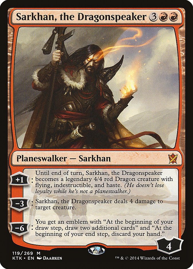 Sarkhan, the Dragonspeaker [Khans of Tarkir] | Tables and Towers