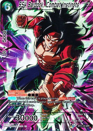 SS4 Bardock, Combat Instincts (SPR) (BT11-131) [Vermilion Bloodline 2nd Edition] | Tables and Towers