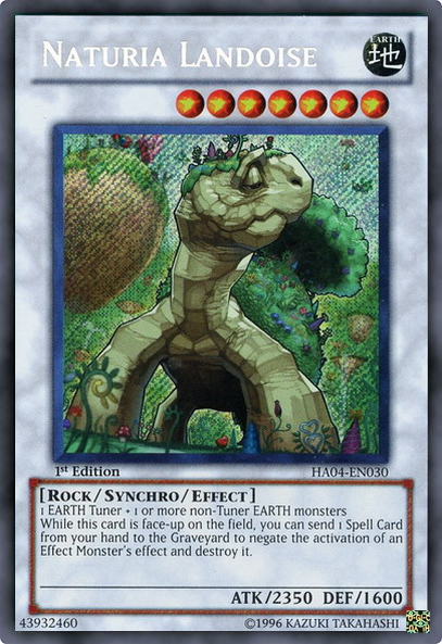 Naturia Landoise [HA04-EN030] Secret Rare | Tables and Towers