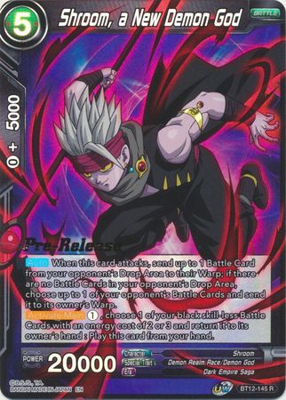 Shroom, a New Demon God (BT12-145) [Vicious Rejuvenation Prerelease Promos] | Tables and Towers