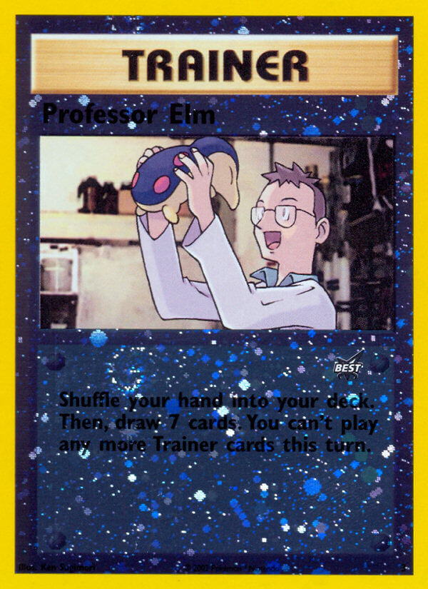 Professor Elm (3) [Best of Promos] | Tables and Towers