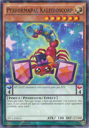 Performapal Kaleidoscorp [SP15-EN016] Shatterfoil Rare | Tables and Towers