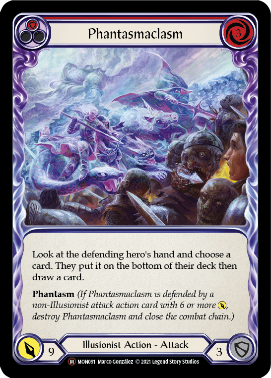 Phantasmaclasm [U-MON091-RF] (Monarch Unlimited)  Unlimited Rainbow Foil | Tables and Towers