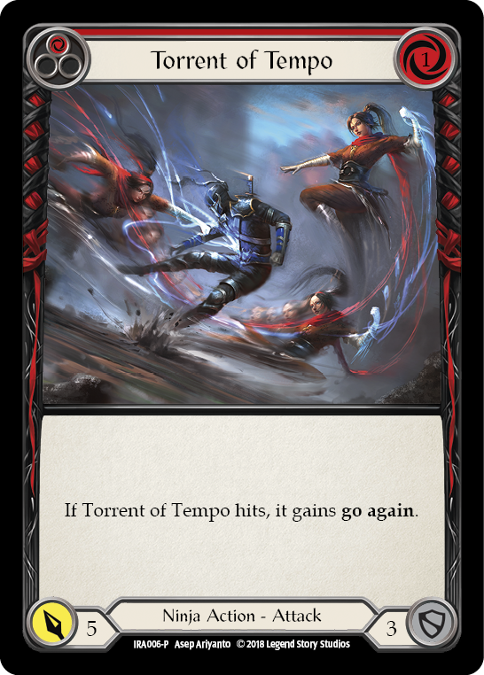 Torrent of Tempo [IRA006-P] (Ira Welcome Deck)  1st Edition Normal | Tables and Towers