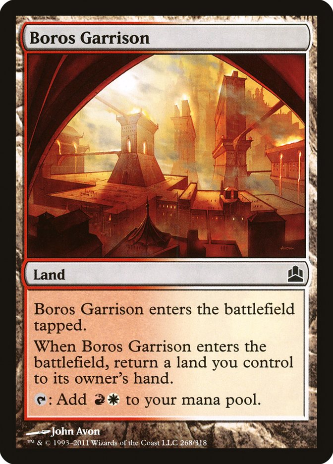 Boros Garrison [Commander 2011] | Tables and Towers