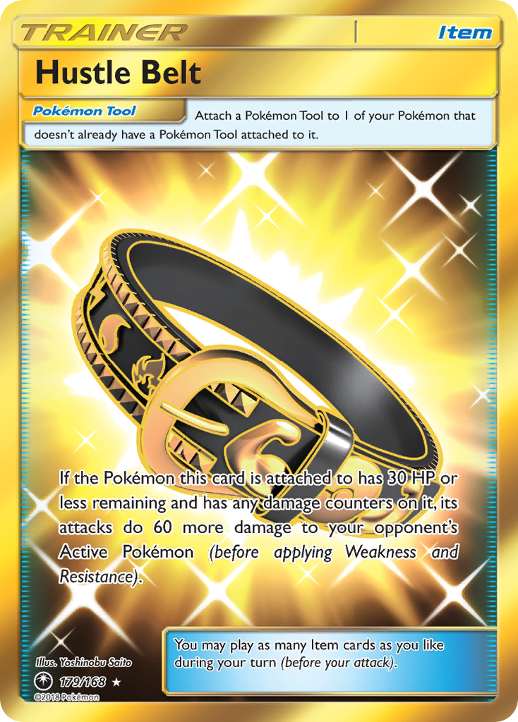 Hustle Belt (179/168) [Sun & Moon: Celestial Storm] | Tables and Towers