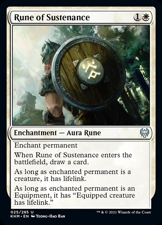 Rune of Sustenance [Kaldheim] | Tables and Towers