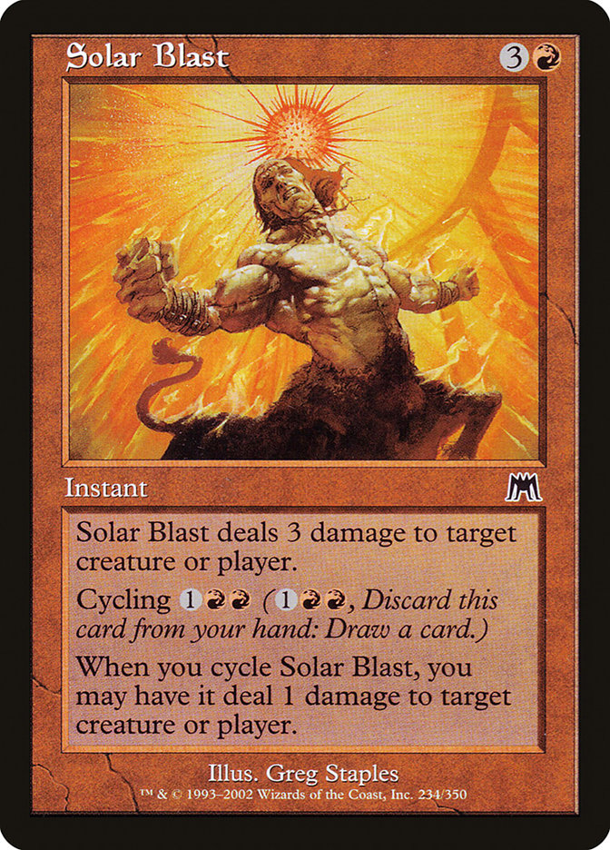 Solar Blast [Onslaught] | Tables and Towers