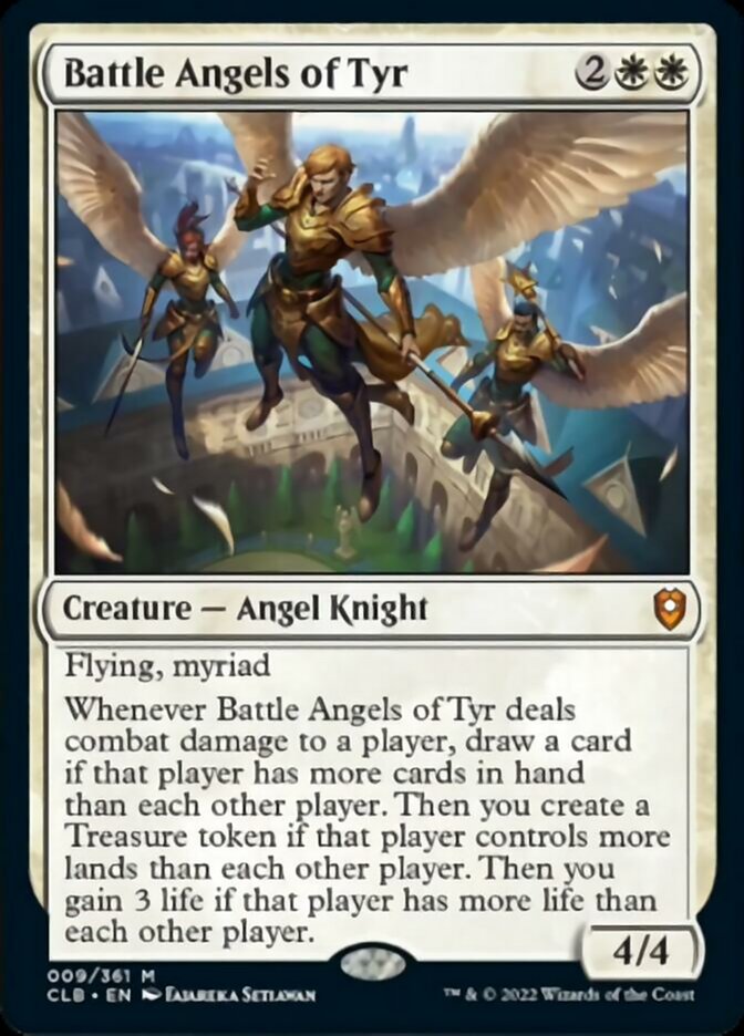 Battle Angels of Tyr [Commander Legends: Battle for Baldur's Gate] | Tables and Towers