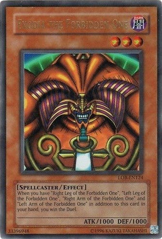 Exodia the Forbidden One [LOB-EN124] Ultra Rare | Tables and Towers