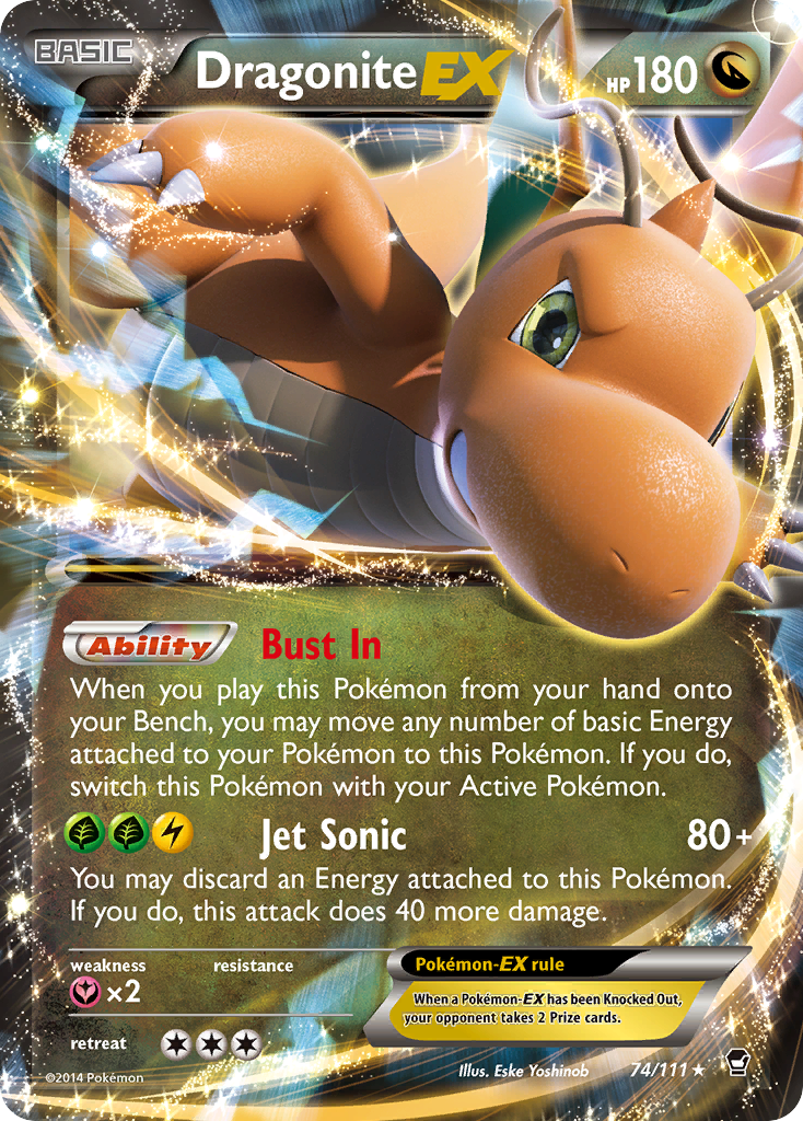 Dragonite EX (74/111) [XY: Furious Fists] | Tables and Towers