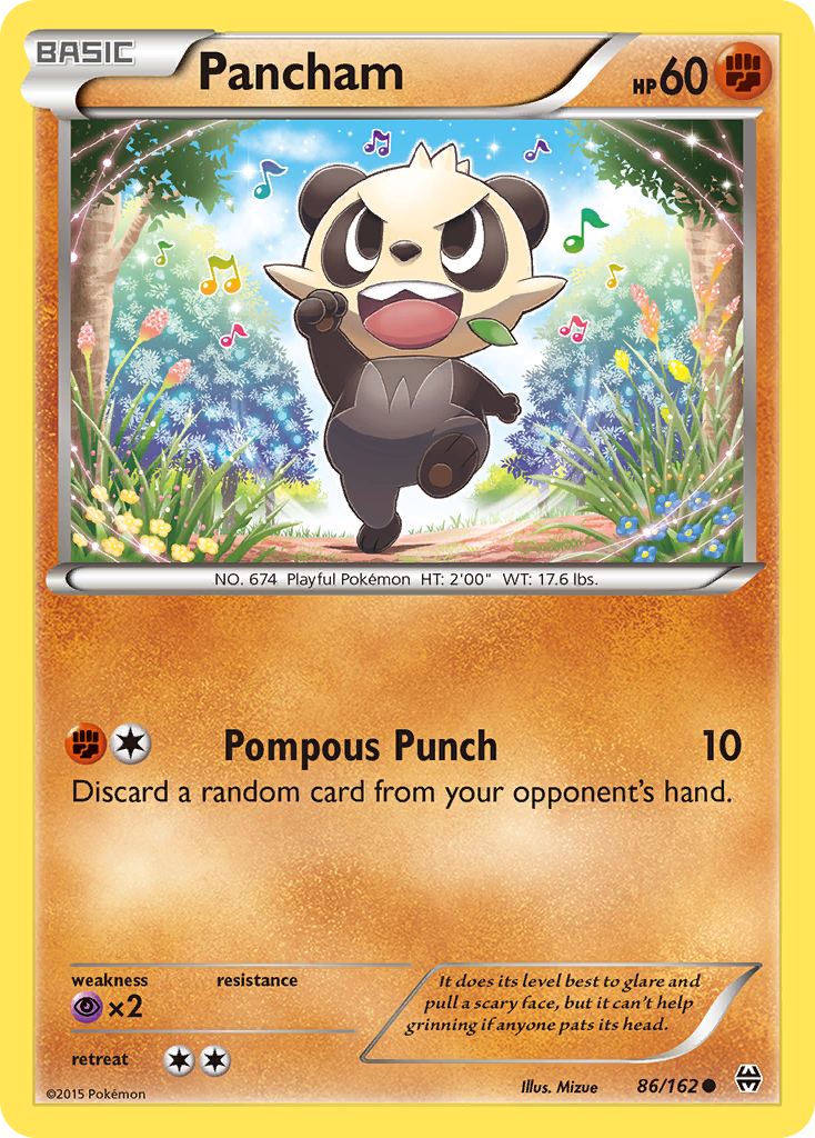 Pancham (86/162) [XY: BREAKthrough] | Tables and Towers