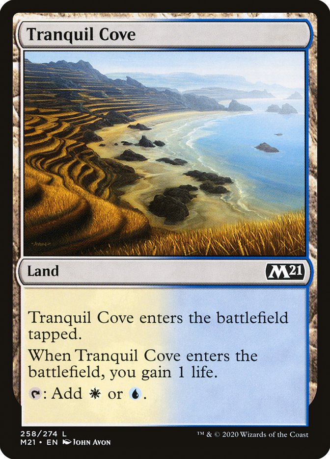 Tranquil Cove [Core Set 2021] | Tables and Towers