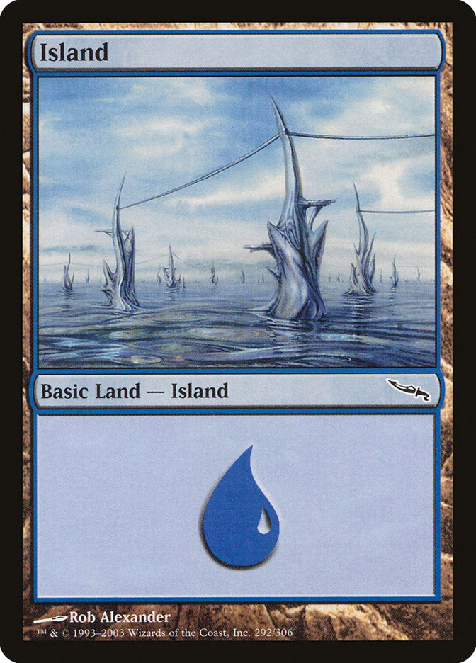 Island (292) [Mirrodin] | Tables and Towers