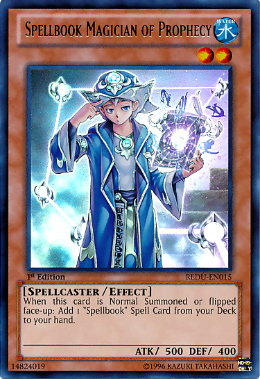 Spellbook Magician of Prophecy [REDU-EN015] Ultra Rare | Tables and Towers