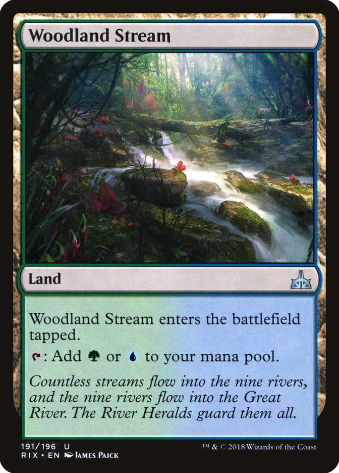 Woodland Stream [Rivals of Ixalan] | Tables and Towers