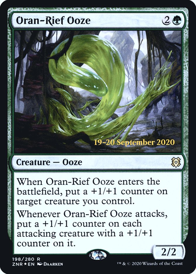 Oran-Rief Ooze [Zendikar Rising Prerelease Promos] | Tables and Towers