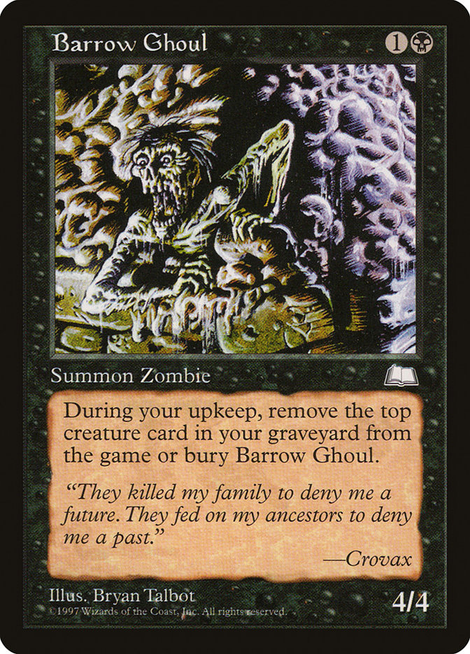 Barrow Ghoul [Weatherlight] | Tables and Towers