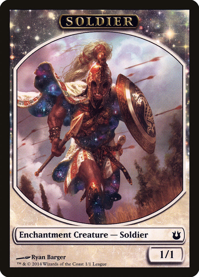 Soldier Token [League Tokens 2014] | Tables and Towers