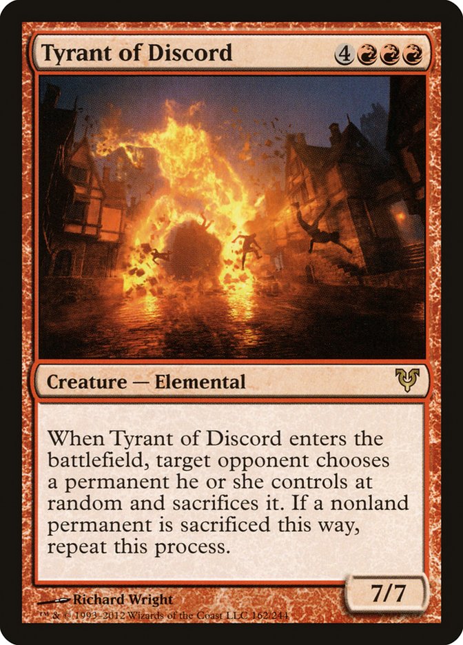 Tyrant of Discord [Avacyn Restored] | Tables and Towers