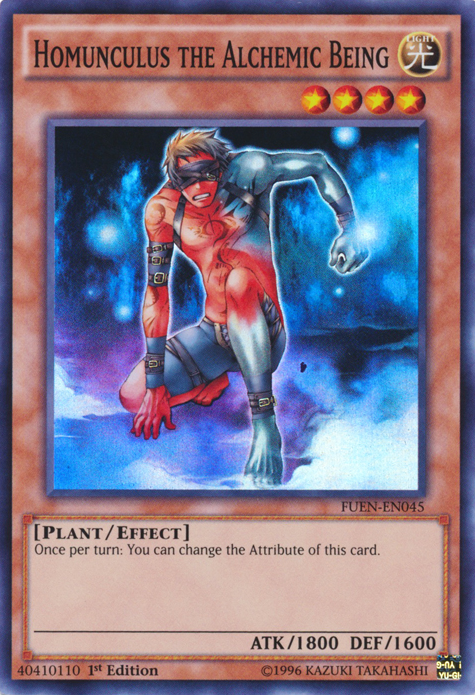 Homunculus the Alchemic Being [FUEN-EN045] Super Rare | Tables and Towers
