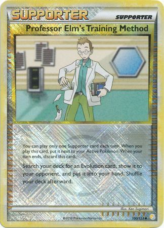 Professor Elm's Training Method (100/123) (League Promo) [HeartGold & SoulSilver: Base Set] | Tables and Towers