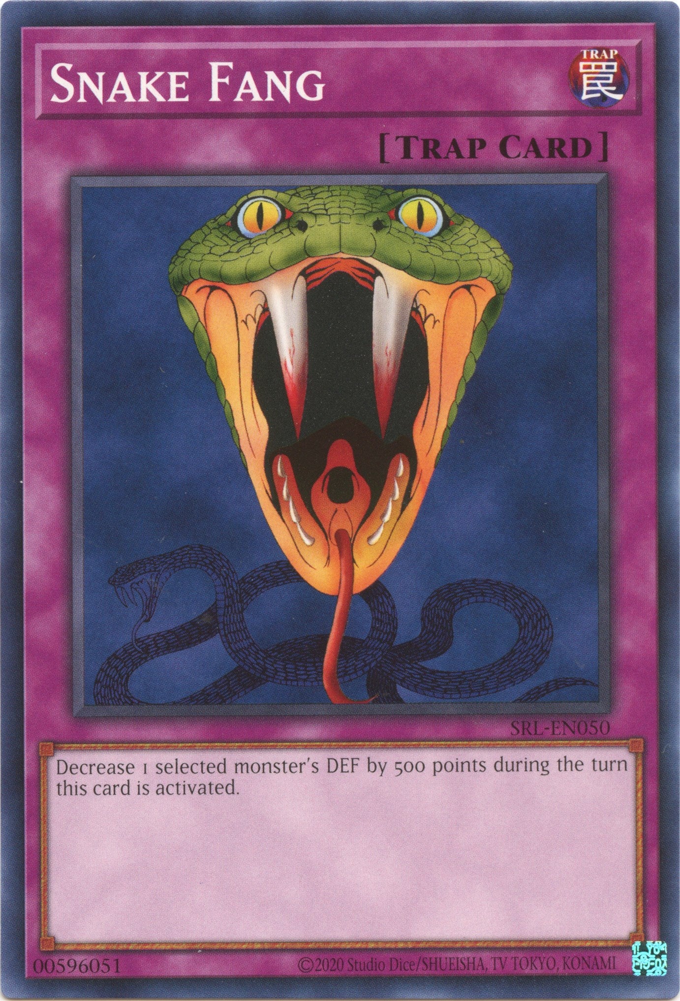 Snake Fang (25th Anniversary) [SRL-EN050] Common | Tables and Towers