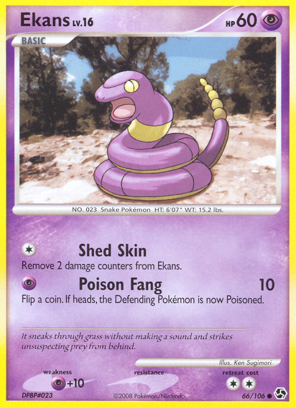 Ekans (66/106) [Diamond & Pearl: Great Encounters] | Tables and Towers