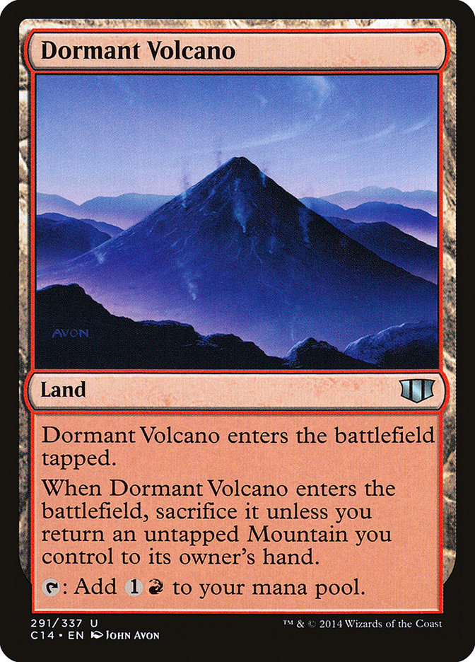 Dormant Volcano [Commander 2014] | Tables and Towers