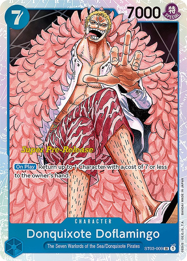 Donquixote Doflamingo [Super Pre-Release Starter Deck: The Seven Warlords of the Sea] | Tables and Towers