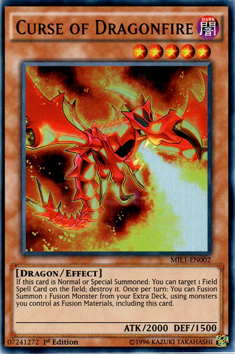 Curse of Dragonfire [MIL1-EN002] Ultra Rare | Tables and Towers