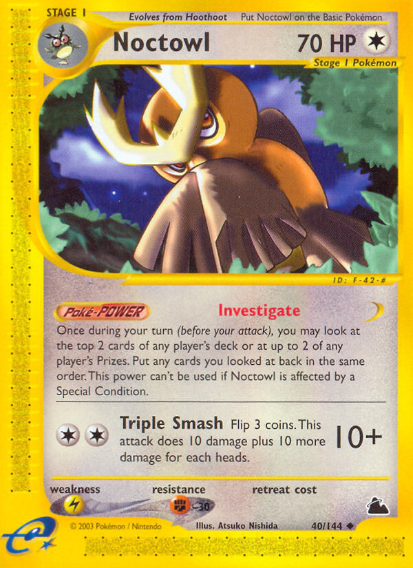 Noctowl (40/144) [Skyridge] | Tables and Towers