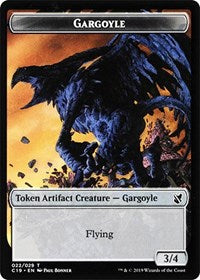 Gargoyle // Egg Double-Sided Token [Commander 2019 Tokens] | Tables and Towers