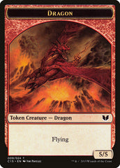 Dragon // Dragon Double-Sided Token [Commander 2015 Tokens] | Tables and Towers