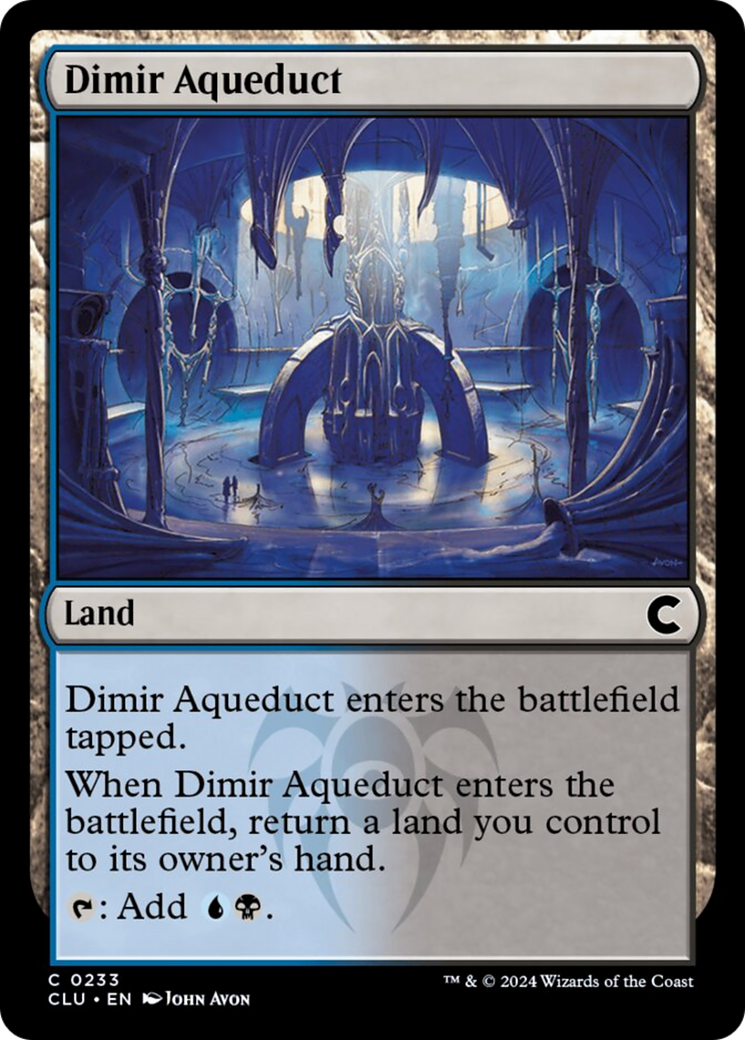 Dimir Aqueduct [Ravnica: Clue Edition] | Tables and Towers