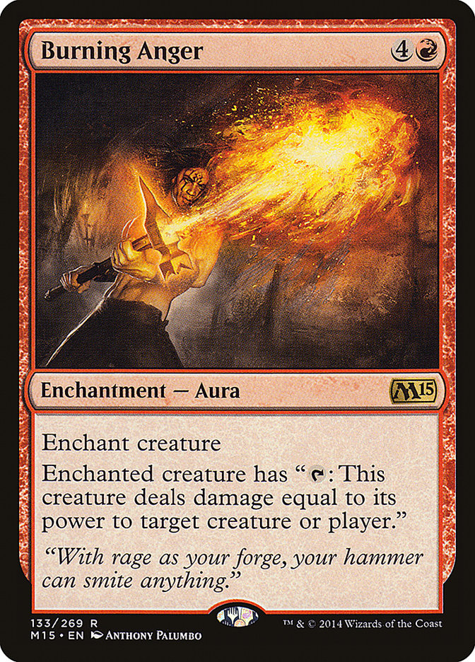 Burning Anger [Magic 2015] | Tables and Towers