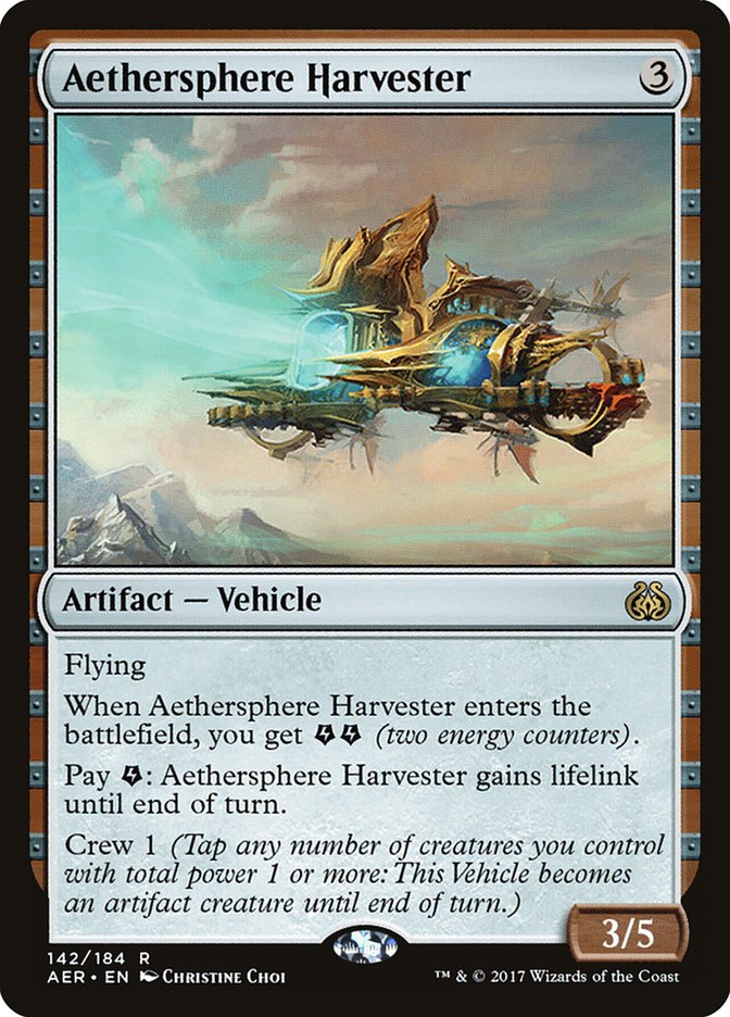 Aethersphere Harvester [Aether Revolt] | Tables and Towers