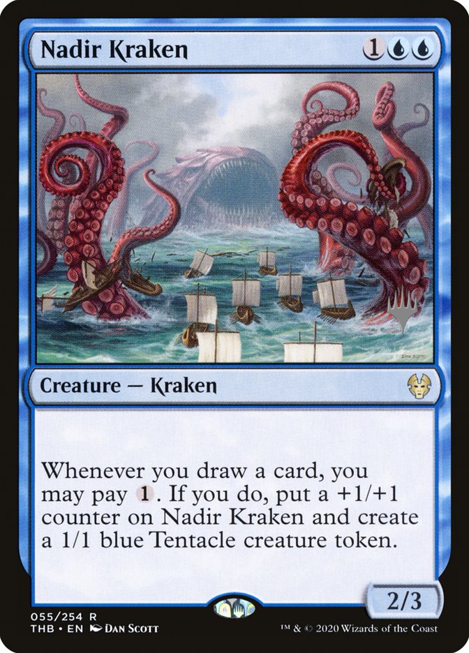 Nadir Kraken (Promo Pack) [Theros Beyond Death Promos] | Tables and Towers