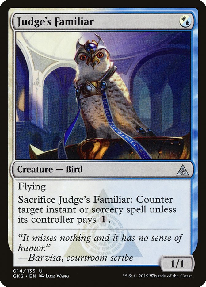 Judge's Familiar [Ravnica Allegiance Guild Kit] | Tables and Towers