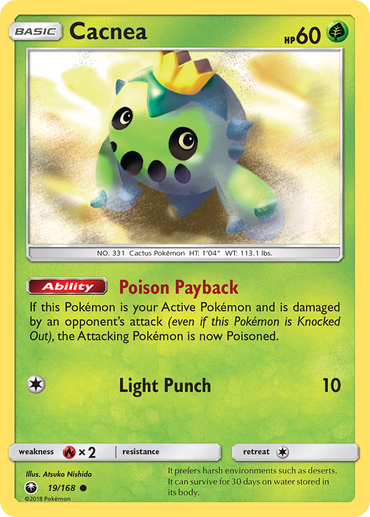 Cacnea (19/168) [Sun & Moon: Celestial Storm] | Tables and Towers