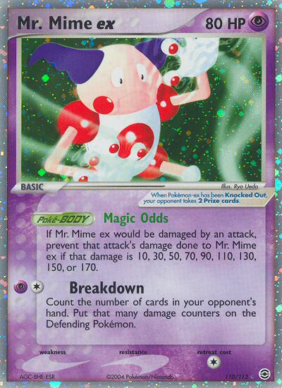 Mr. Mime ex (110/112) [EX: FireRed & LeafGreen] | Tables and Towers